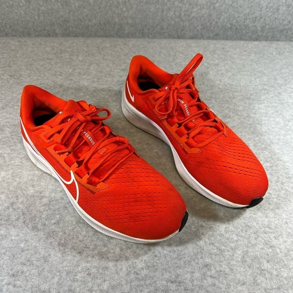 Nike Air Zoom Pegasus Womens 10.5 Running Shoe Sneakers Desert Orange University